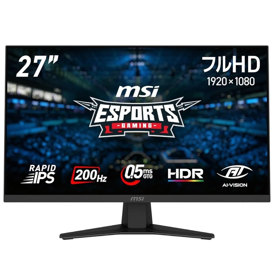 MSI G244F E2 23.8インチ FHDゲーミングモニター 【公式通販】