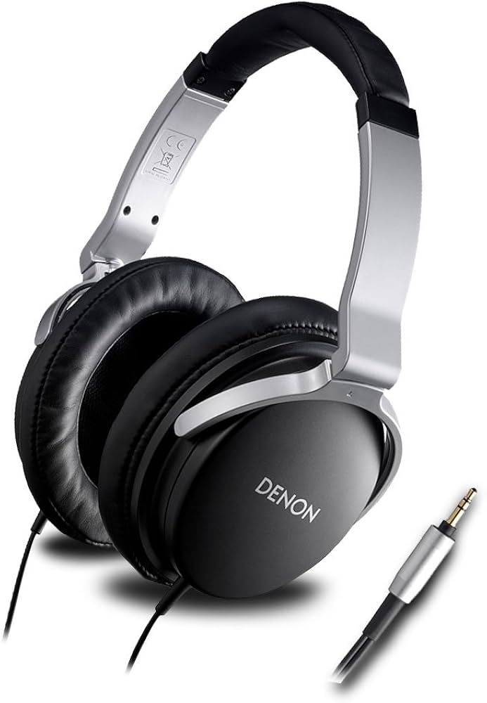 Amazon.co.jp: Denon ヘッドホン 密閉型オーバーヘッド ブラック AH