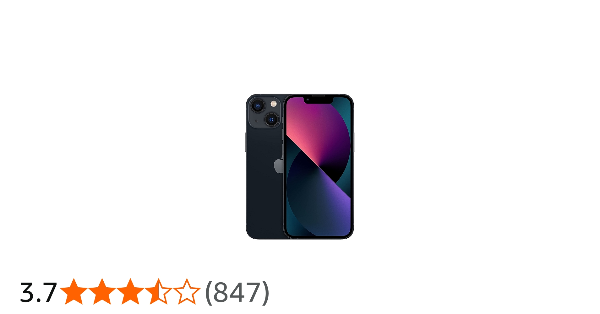 Amazon | 【整備済み品】 Apple iPhone 13 mini 128GB ミッドナイト