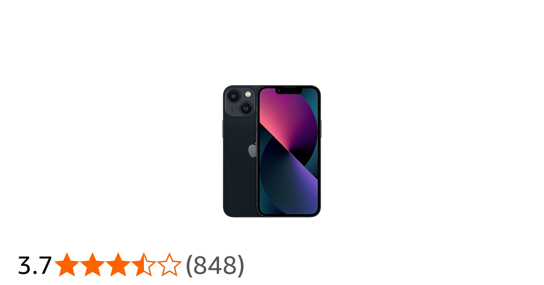 Amazon | 【整備済み品】 Apple iPhone 13 mini 128GB ミッドナイト