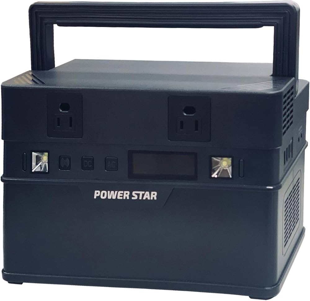 Amazon.co.jp: POWER STAR ポータブル電源 大容量 666Wh ポータブル