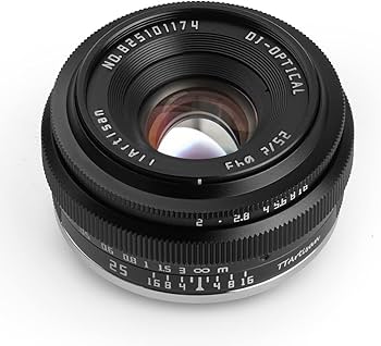 Amazon.co.jp: TTArtisan 25mm F2 Eマウント MF 単焦点レンズ APS-C
