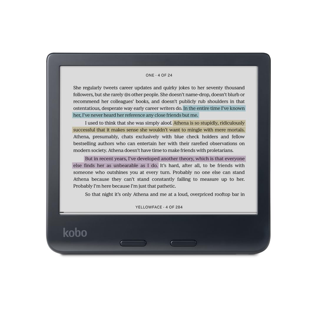 Amazon.com: Kobo Libra Colour Black eReader with Case Bundle