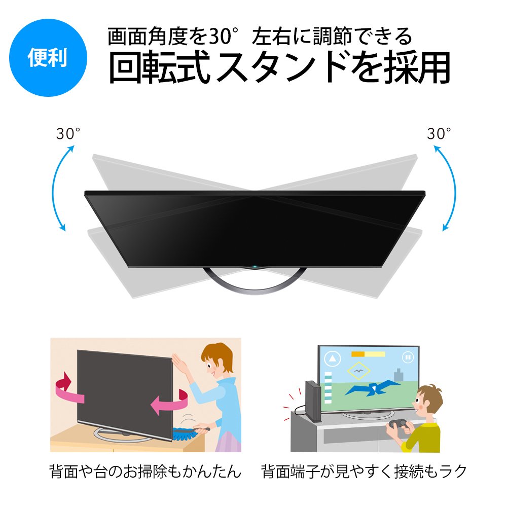 Amazon.co.jp: Sharp Aquos 60V 4T-C60AJ1 LCD TV 4K Android TV