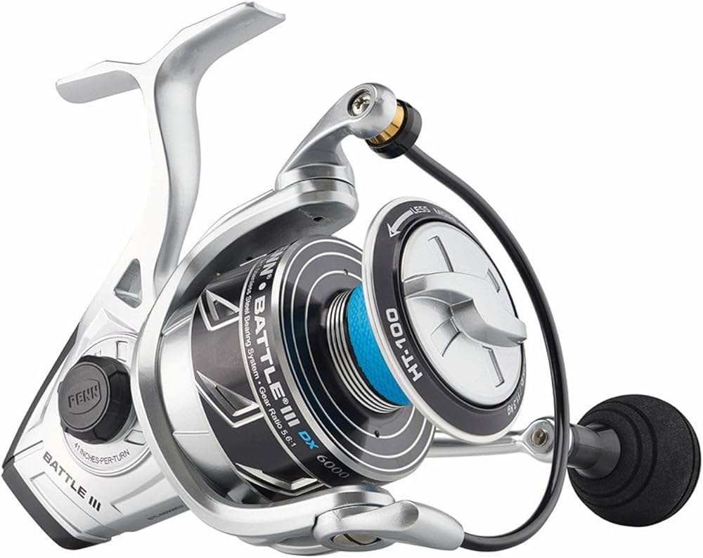 Amazon | Penn BTLIII6000DX Battle III DX スピニング 6000 | Penn