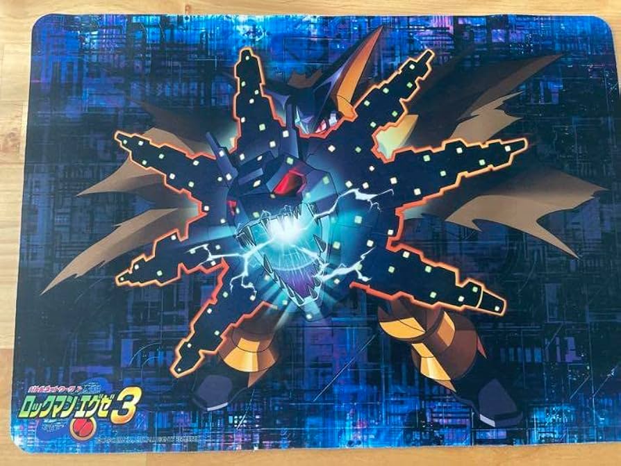 Amazon.co.jp: ロックマンエグゼ フォルテGS ゴスペル プレイマット