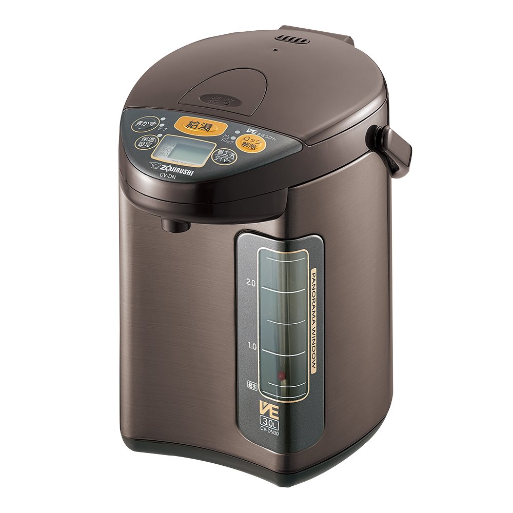 Amazon | 象印 電気ポット VE電気まほうびん 3.0L ブラウン CV-DN30-TA