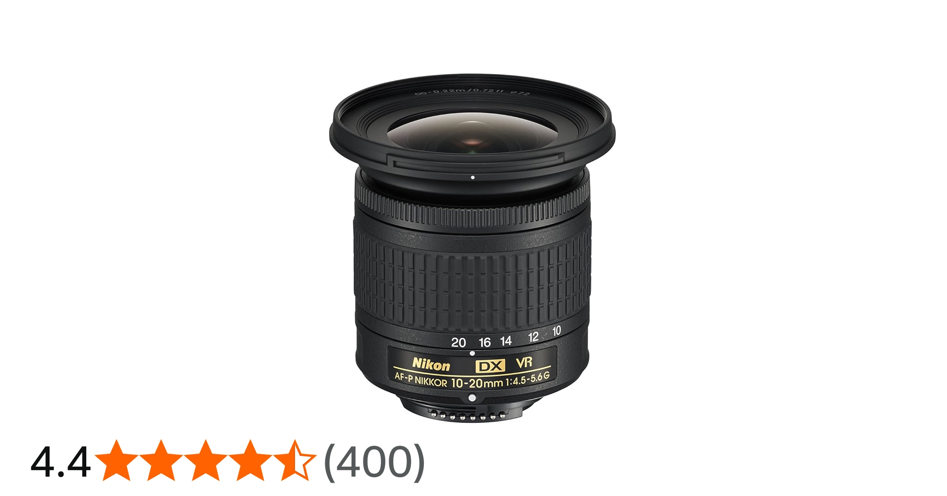 Amazon | Nikon 広角ズームレンズ AF-P DX NIKKOR 10-20mm f/4.5-5.6G