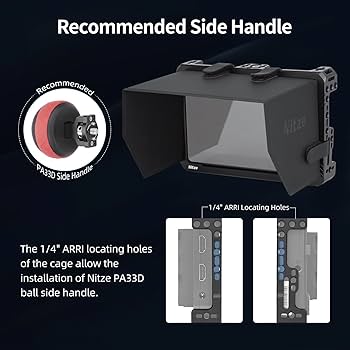 Amazon | Nitze モニターケージキット Feelworld F6 PLUSX / F6 Plus