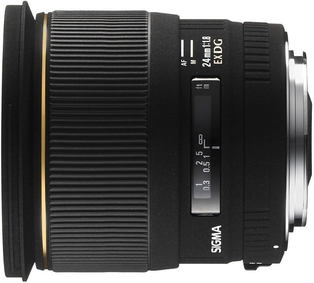 Amazon.co.jp: SIGMA 単焦点広角レンズ 24mm F1.8 EX DG ASPHERICAL