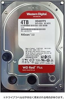 Amazon | Western Digital ウエスタンデジタル WD Red Plus 内蔵 HDD