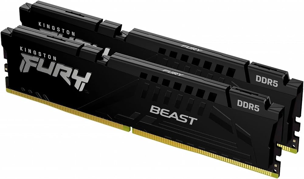 Amazon | Kingston FURY Beast ブラック DDR5 32GB (2x16GB) 6000MT/s