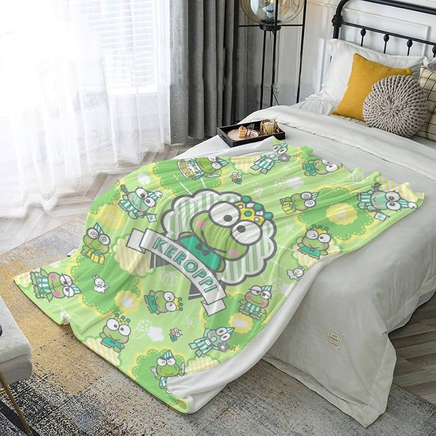 Amazon｜けろけろけろっぴ ブランケット 毛布 おしゃれ ガーゼケット