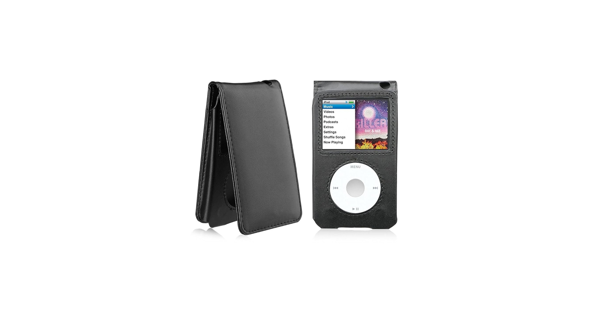 Apple iPod classic 第5世代 80GB 本体＋本革ケース付 iPod Classic