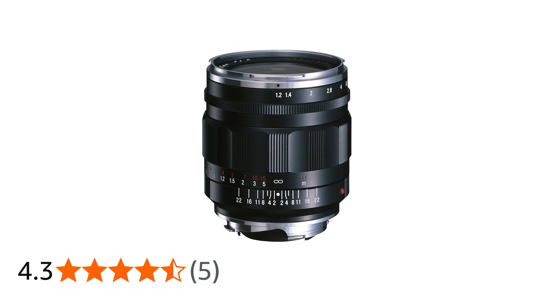 Amazon.co.jp: VoightLander 単焦点広角レンズ NOKTON 35mm F1.2