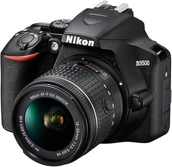 Amazon Canada: Nikon D3500 DSLR Camera w/AF-P DX 18-55mm & 70