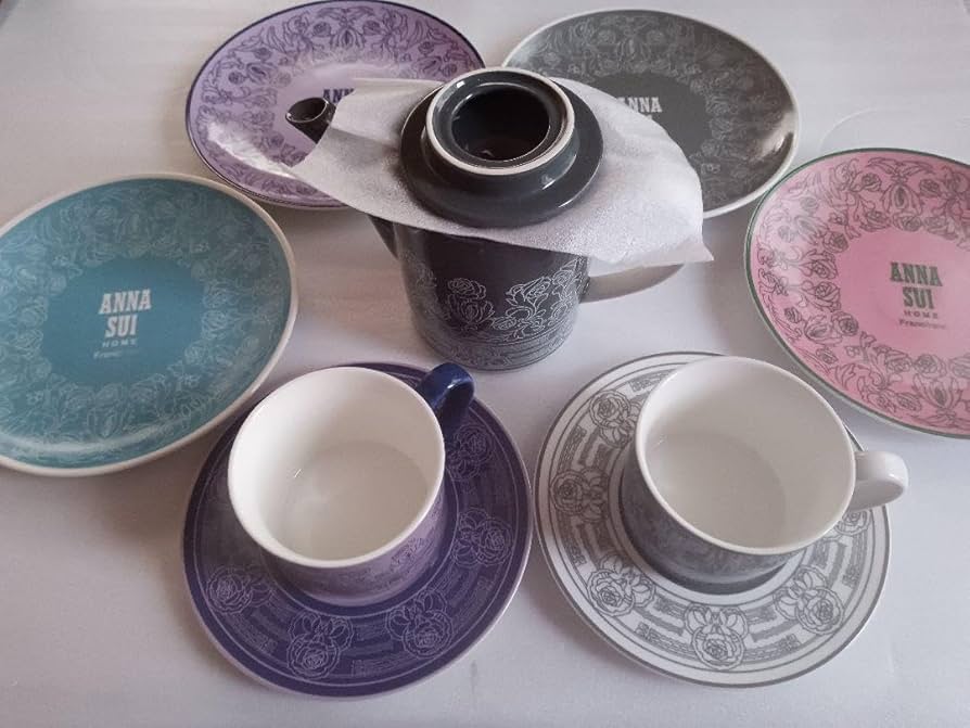 Amazon.co.jp: フランフラン×アナスイコラボ カフェセット