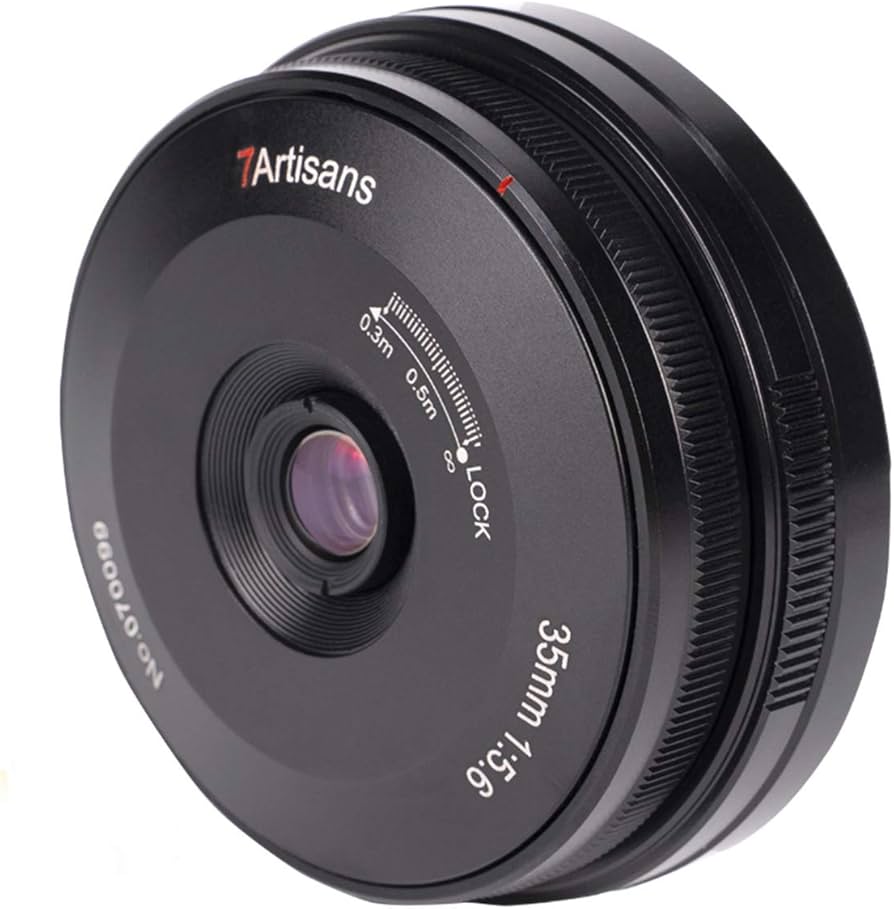Amazon.com : 7artisans 35mm F5.6 APS-C Camera Lens Sony e Mount