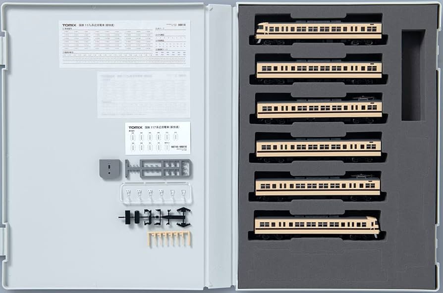 Amazon | TOMIX Nゲージ 国鉄 117 0系 新快速 セット 98818 鉄道模型