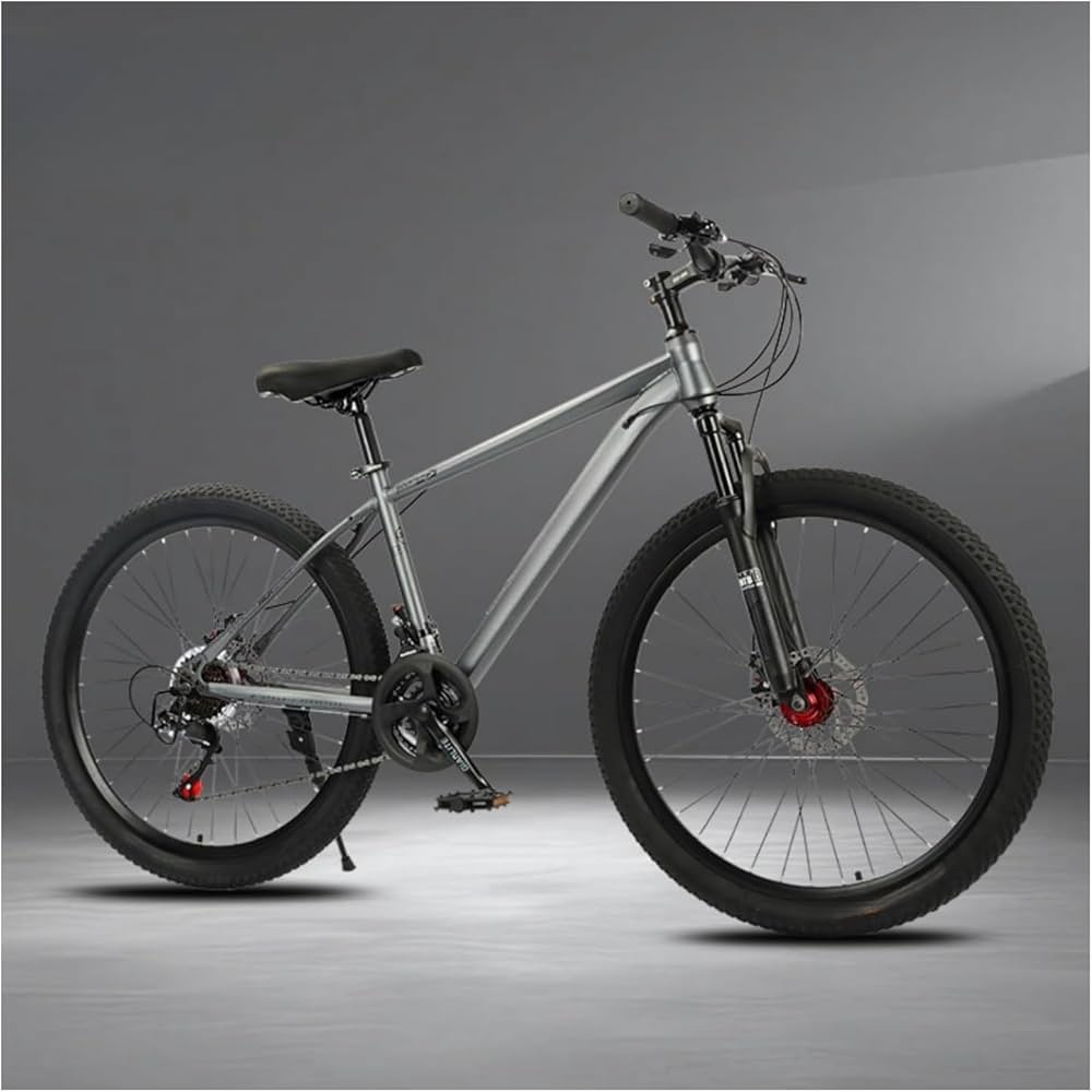 Amazon | Deerou-マウンテンバイク 26インチ 21速ショックアブソーバー