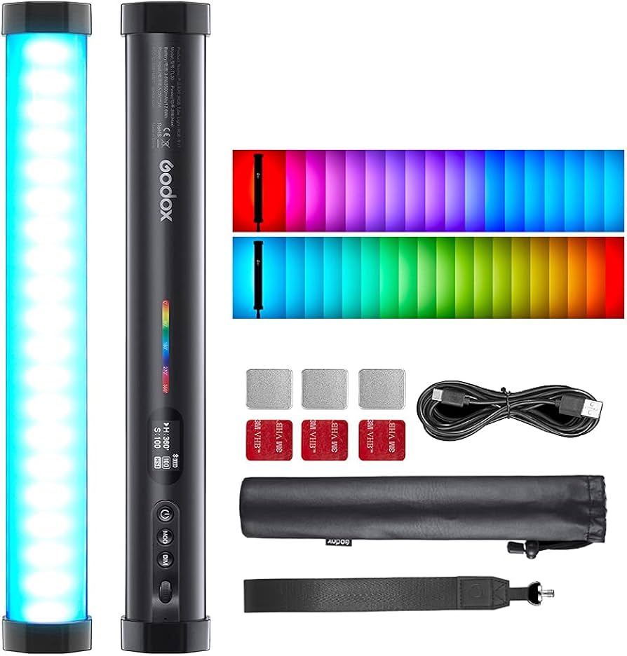 Amazon.com: Godox TL30 Full-Color RGB Tube Light, CRI 97 TLCI 99
