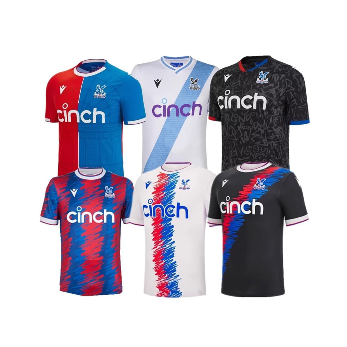 Amazon | サッカーユニフォーム 23-24 クリスタルパレス ホーム