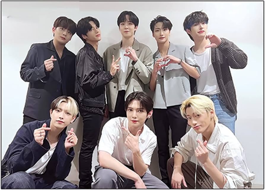 Amazon.com: K-POP Idol Group High end 12 Poster & 1 Sticker Set