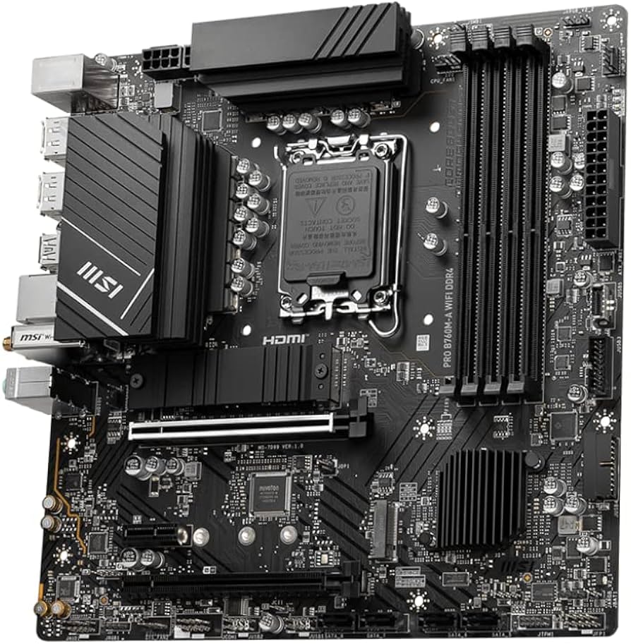 Amazon.com: MSI PRO B760M-A WiFi DDR4 ProSeries Motherboard