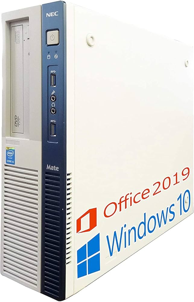 Amazon.co.jp: 【整備済み品】 NEC デスクトップPC MB-J/MS Office