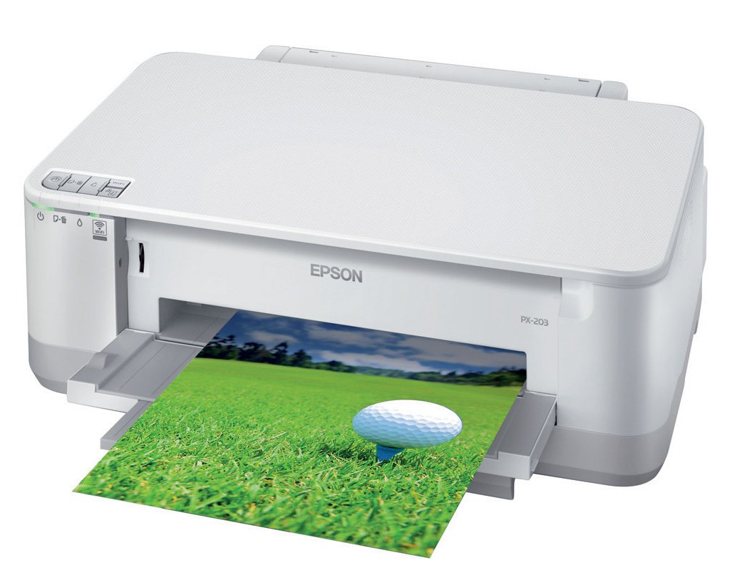 Amazon.co.jp: EPSON Colorio インクジェットプリンター PX-203 有線