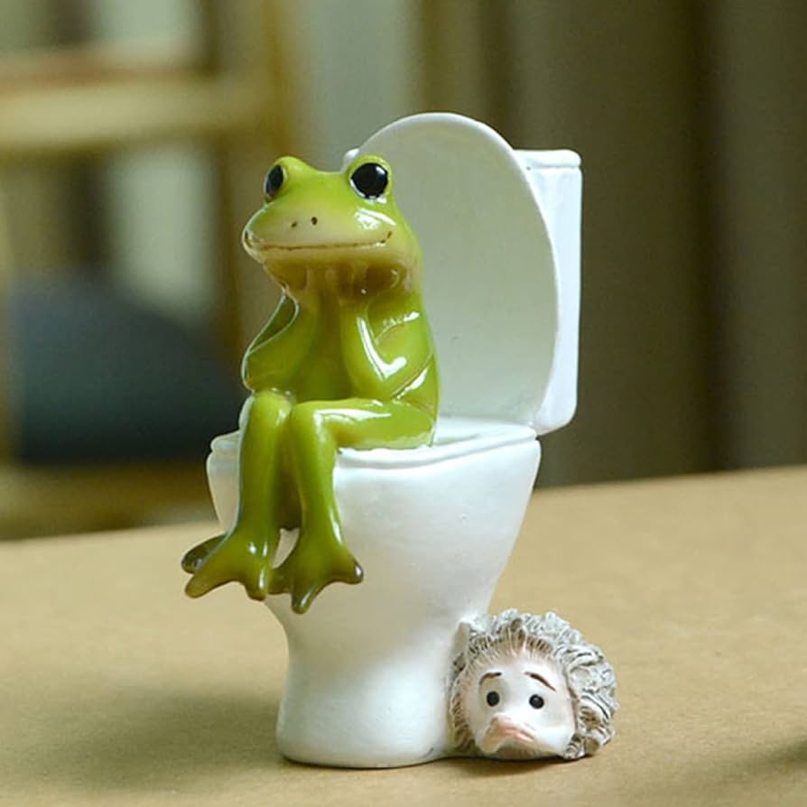 Amazon.co.jp: LxRx9 カエル置物 幸福 運気アップ カエル 置物