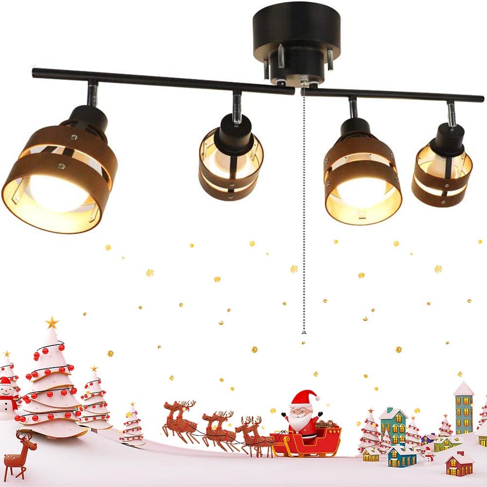 Amazon.co.jp : Depuley シーリングライト 4灯 おしゃれ ペンダント