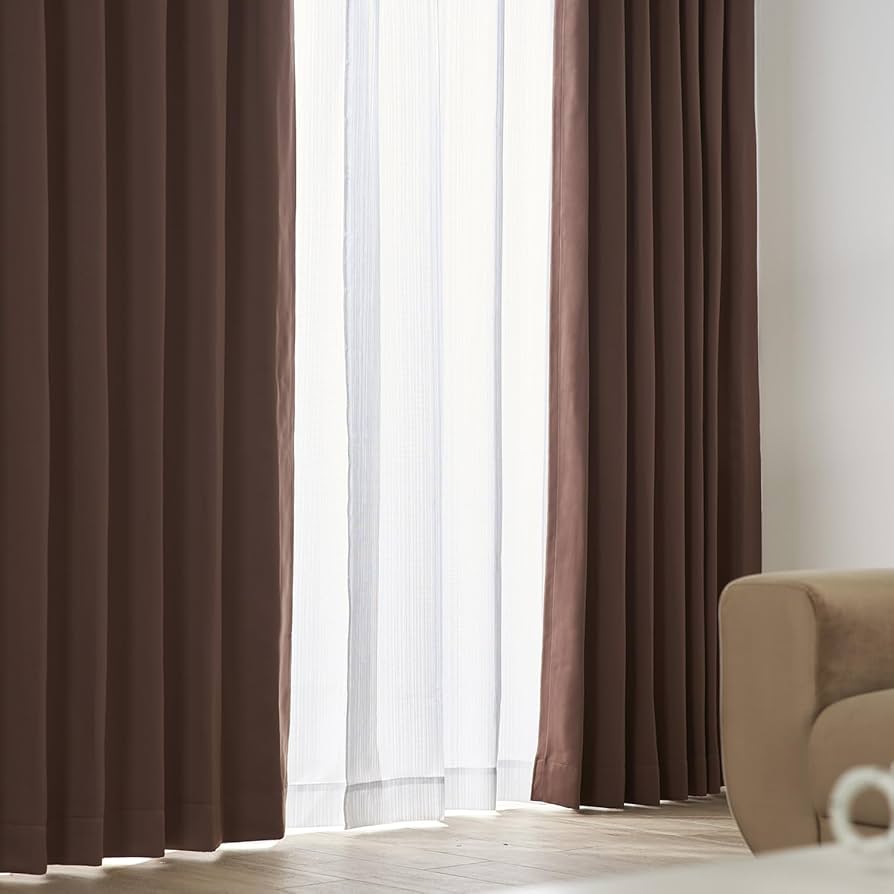 Amazon｜LOWYA ロウヤ カーテン 国産 遮光99.99% 遮光カーテン 1級遮光