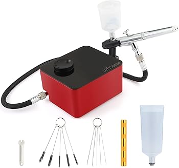 Amazon.co.jp: 【新色登場】Fotomus エアブラシ ミニコンプレッサー