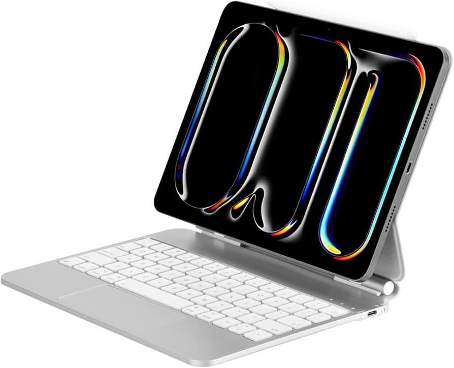 Magic Keyboard for iPad Pro 11& Air 11 Inch(M2,2024/M3,2025) and