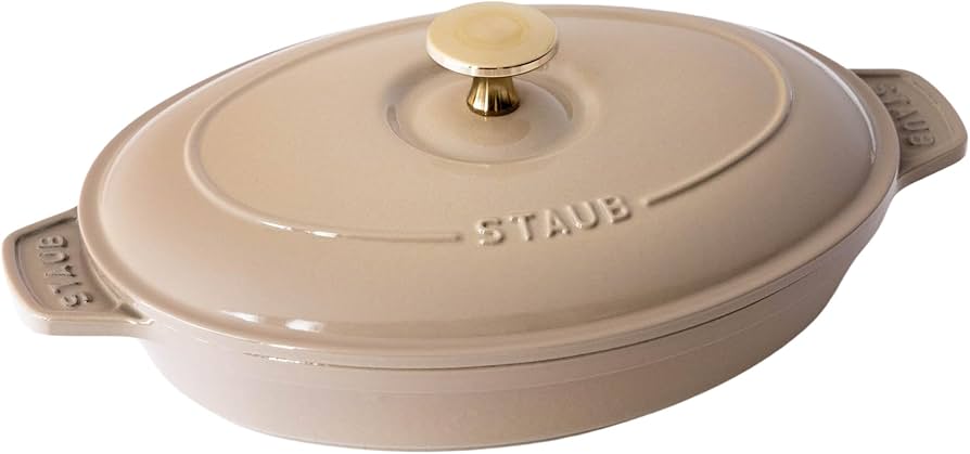 Amazon.co.jp: staub ストウブ 「 オーバル ホットプレート リネン