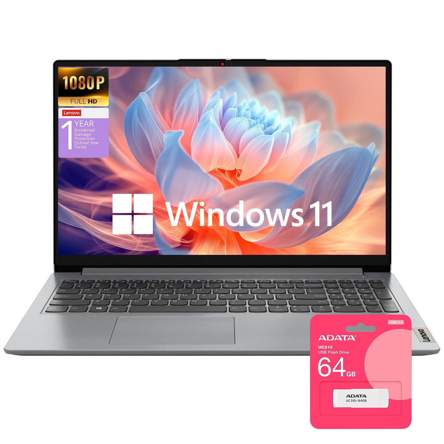 Amazon.com: Lenovo 15 inch Laptop with Office 365 for The Web, 8GB