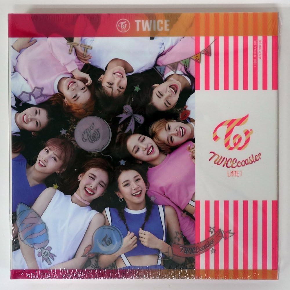Amazon.com: JYP Ent. Twice - TWICEcoaster : Lane 1 [Neon Magenta B