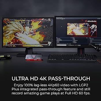 AVerMedia GC513 Live Gamer Portable 2 Plus Capture Card, 4K Pass