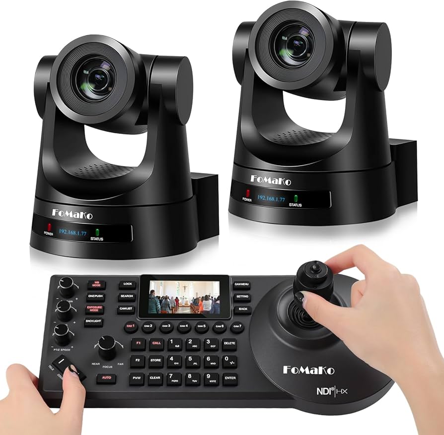 Amazon.com: FoMaKo PTZ Camera 20X Optical Zoom HDMI PTZ Bundle