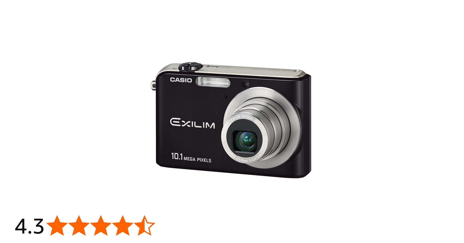 Amazon | CASIO デジタルカメラ EXILIM ZOOM EX-Z1000 ブラック