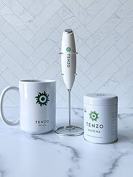 Amazon.com: Tenzo Electric Matcha Whisk and Milk Frother