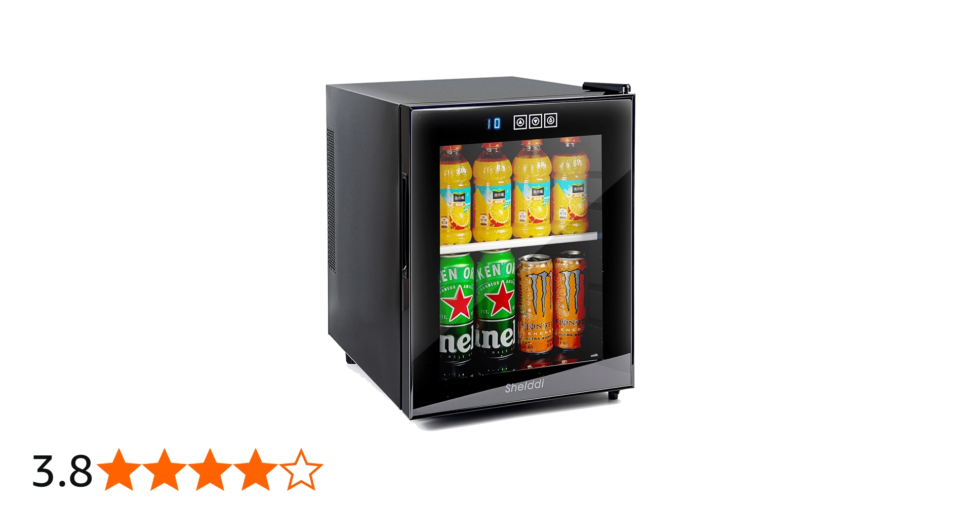 Amazon | Shelddi ミニ冷蔵庫 小型 33L オシャレ 静音 一人暮らし