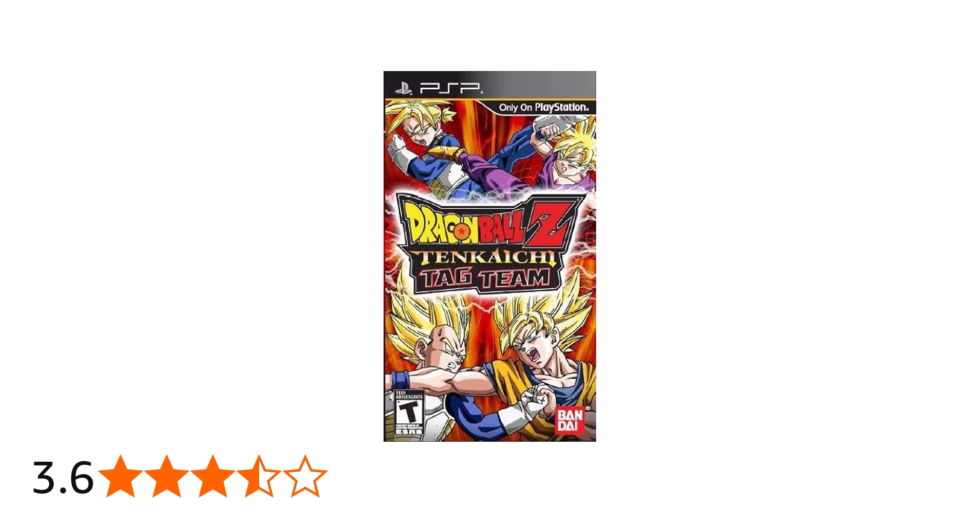 Dragon Ball Z: Tenkaichi Tag Team - PlayStation Portable Standard