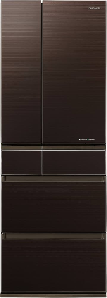 Amazon | パナソニック 冷蔵庫 6ドア 500L パーシャル搭載 マチュア