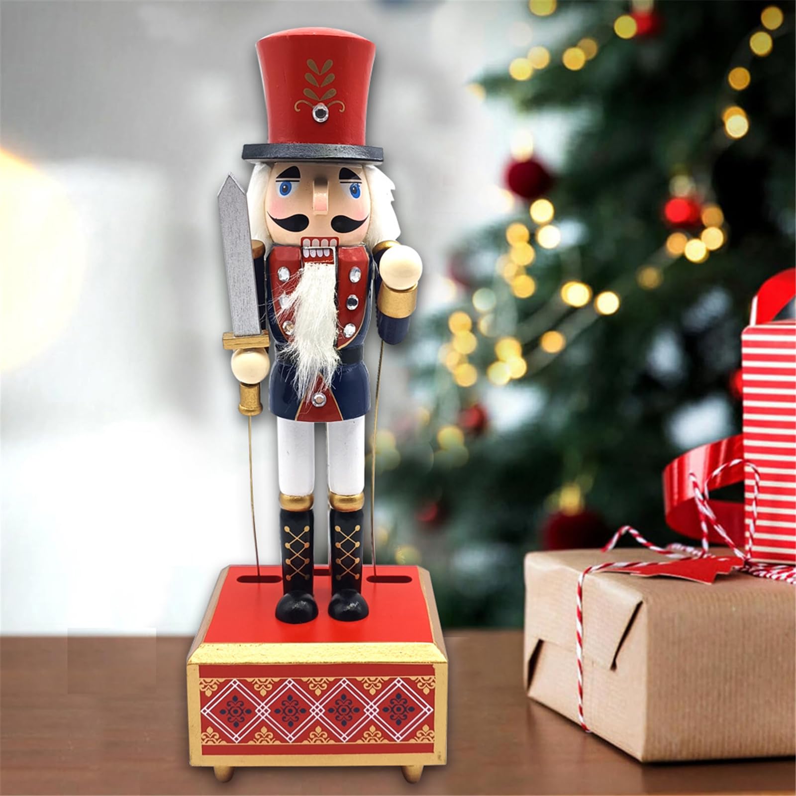 Amazon.co.jp: Pocoiau くるみ割り人形 兵士 木製くるみ割り人形