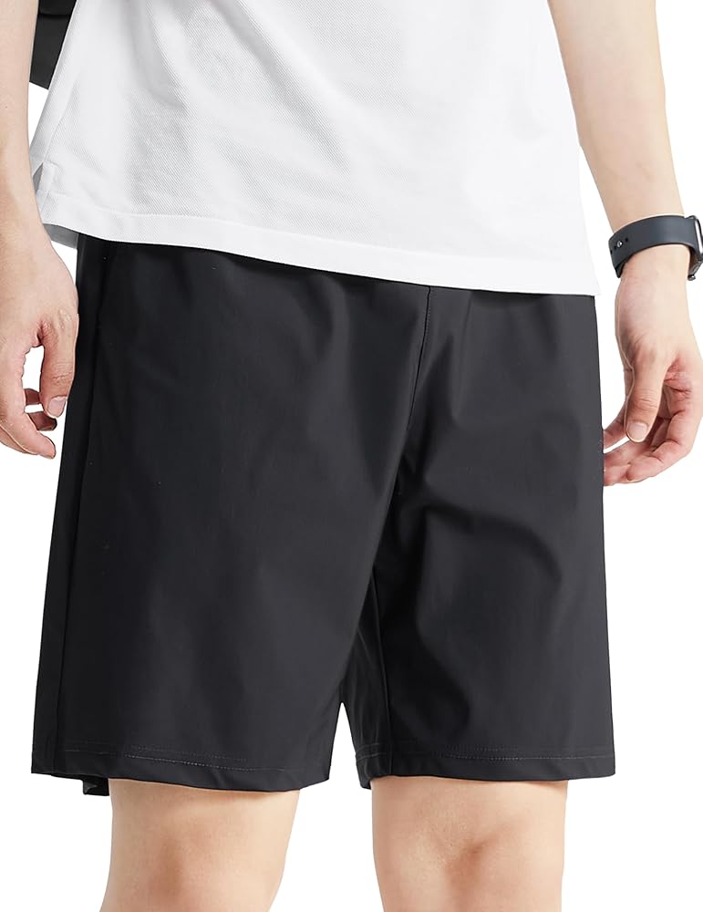 Amazon | ハーフパンツ メンズ スポーツ ストレッチパンツ 接触冷感 半