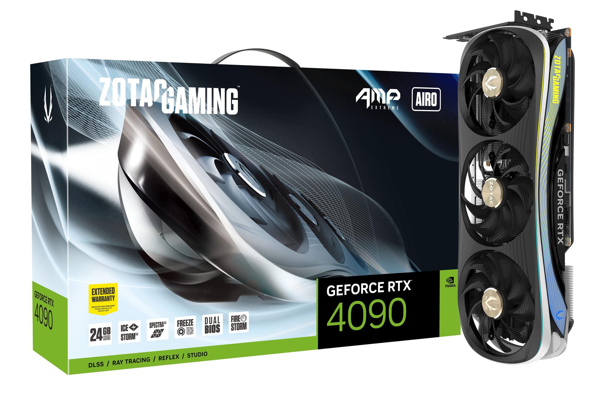 Amazon | ZOTAC GAMING GeForce RTX 4090 AMP Extreme AIRO
