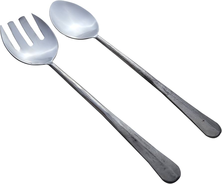 Amazon | Ridge Copper アンティークサラダサーバー 2個セット | INOX