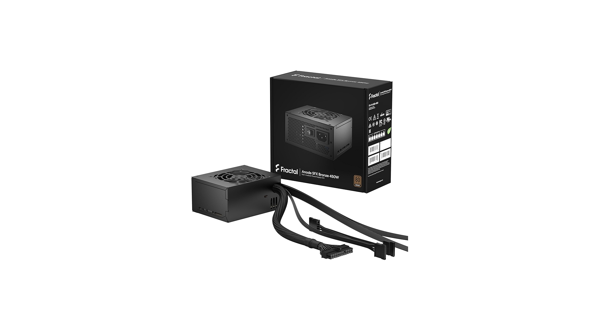 Amazon | Fractal Design Anode SFX Bronze 450W 80PLUS Bronze認証